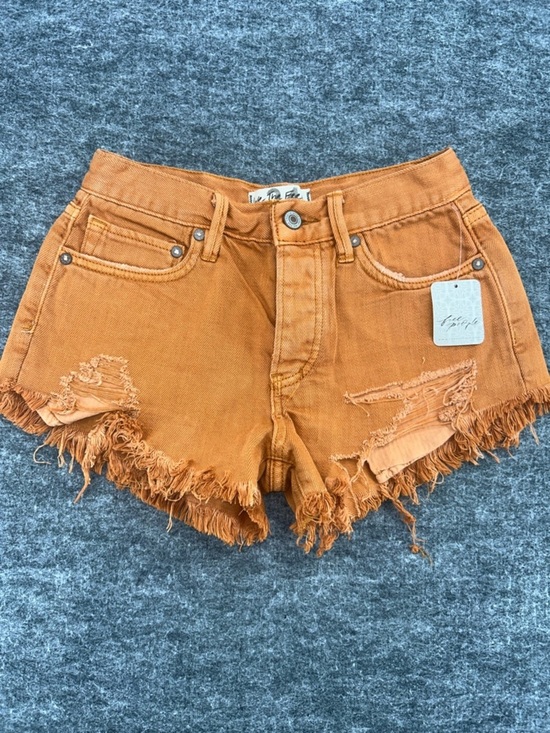 Free People Pants - Free People We The Free Women’s Loving Good Vibrations Shorts Size 24